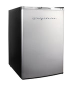 Frigidaire, 4.5 Cu. Ft. Compact Fridge with Chrome Trim - EFR492, Platinum