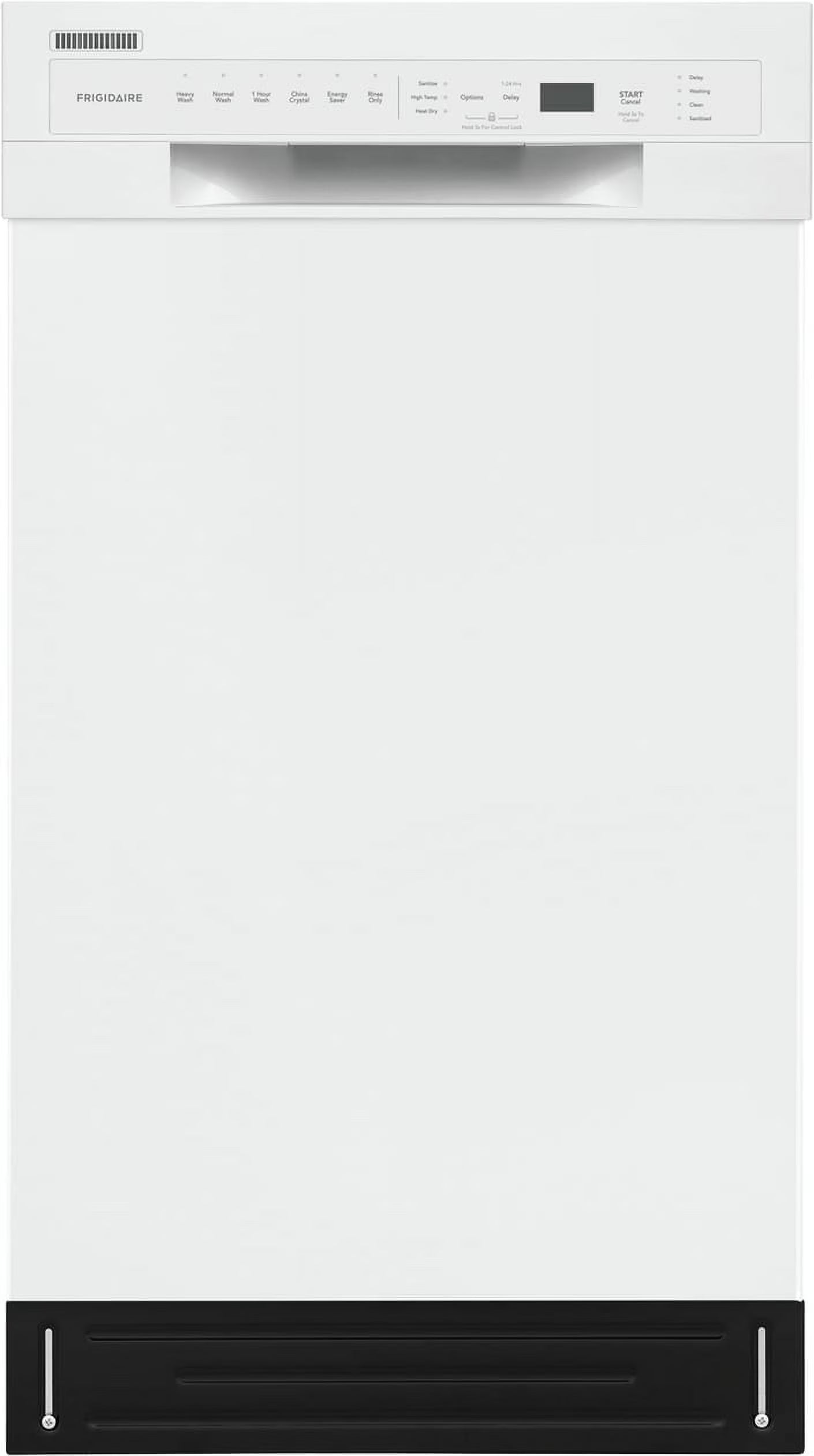 Frigidaire FFBD1831UW 52dBa White 18 inch Built-in Dishwasher