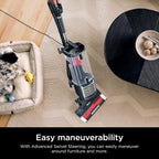Restored Shark ZU102 Rotator Pet Upright Vacuum with PowerFins HairPro & Odor Neutralizer Technology (Grey) (Refurbished)