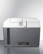 Portable Refrigerator/Freezer, Gray with Lock