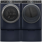 Ge Profile Pfd87es 28" Wide 7.8 Cu. Ft. Energy Star Certified Electric Dryer - Blue