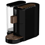 K-fee? Twins II Single Serve Coffee and Espresso Machine (Black/Chrome) | Starbucks? Verismo* Compatible