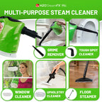 H2O STEAMFX PRO Outdoor Handheld Steam Cleaner, 2-in-1 Handheld & Floor Steam Cleaner