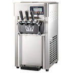 SIHAO 1200W Commercial Ice Cream Machine Countertop 18L/H Soft Serve Ice Cream Maker with LED Display