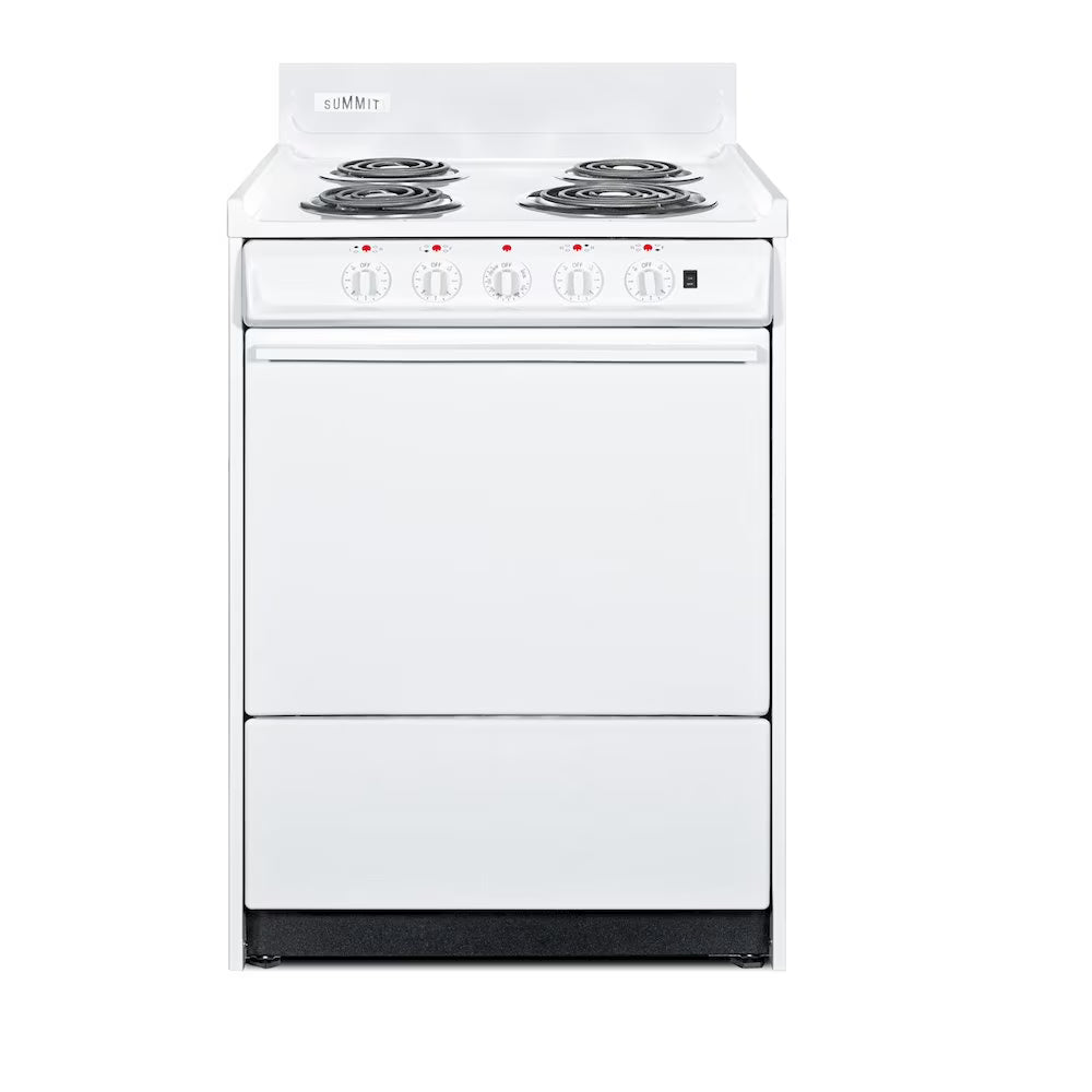 24" Wide Electric Coil Top Range
