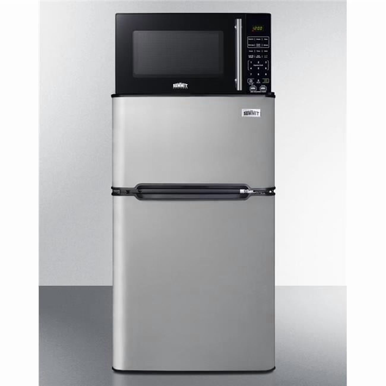 SEMMIT 2 Door Microwave & Refrigerator Freezer Combination