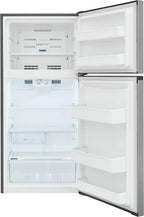 Frigidaire FFHT1425VV 13.9 Cu. Ft. Top Freezer Refrigerator, Stainless Steel