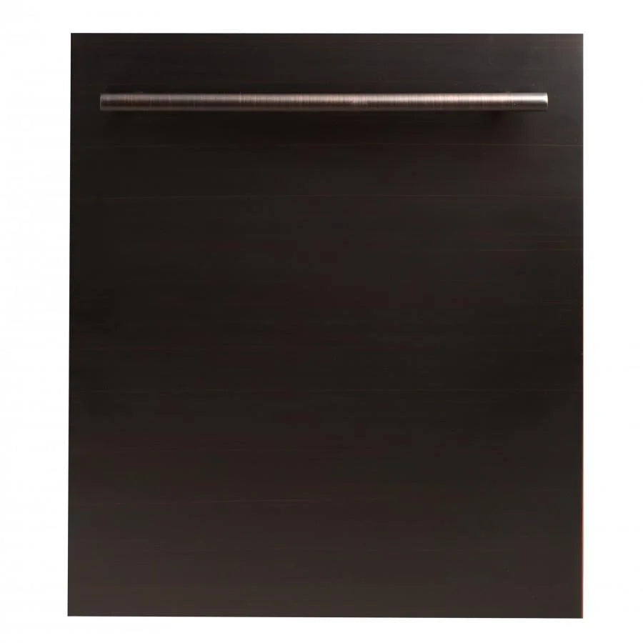 ZLINE 24 in. Top Control Dishwasher with Stainless Steel Tub and Modern Style Handle, 52dBa (DW-24)