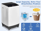 Ktaxon 17.8lbs Portable Fully Automatic Washing Machine W/ Drain Pump