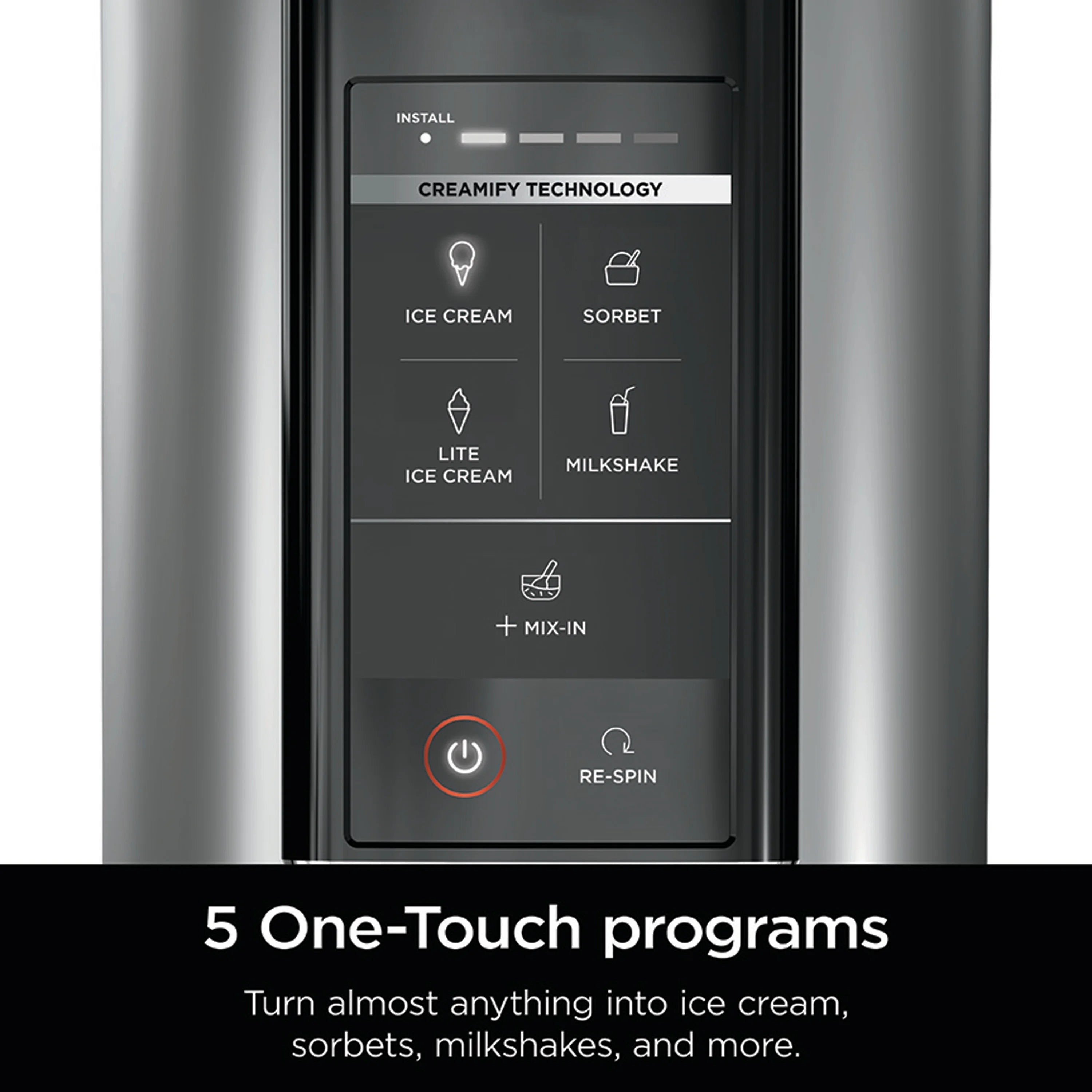 Ninja? CREAMi? Ice Cream Maker, 5 One-Touch Programs, with 2 Pints Included, Walmart Exclusive