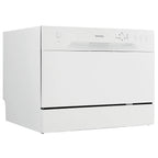 Danby 6 Place Setting Countertop Dishwasher in White (DDW621WDB)