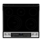 Whirlpool Wee745h0l 30" Wide 6.4 Cu. Ft. Slide In Electric Range - Stainless Steel