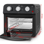 Segmart Air Fryers Oven, 5.3Qt Air Fryer with Viewing Window, 7 Presets, Digital Touchscreen, Dishwasher-Safe Basket, 1350W, Cream White