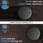 ONSON Robot Vacuum Cleaner, Robot Vacuum and Mop Combo with WIFI/Alexa for Pet Hair and Hard Floor