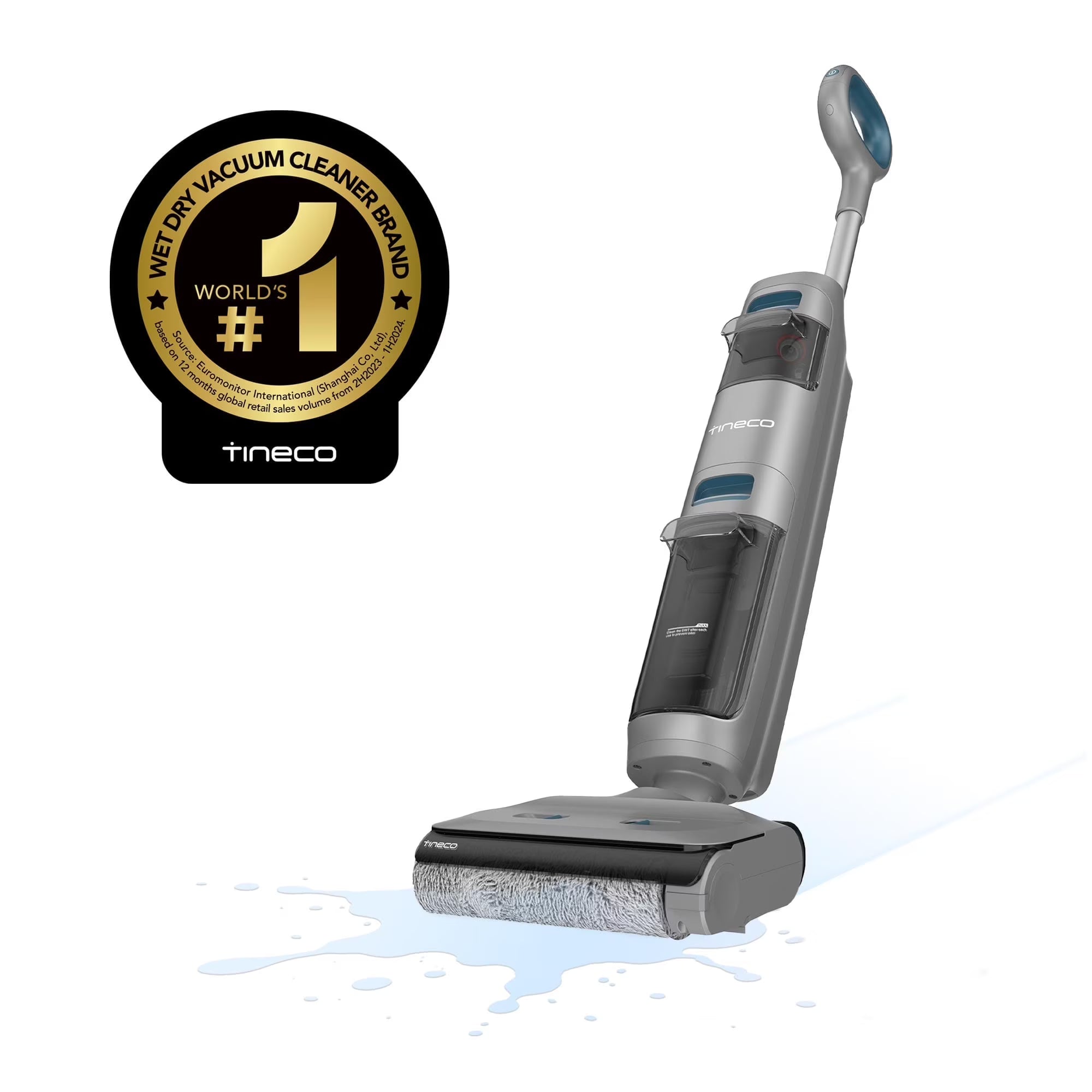 Tineco GO SENSE Cordless Smart Floor Washer, Multi-Surface Wet Dry Vacuum / Mop (GH301)