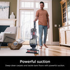 Shark Upright Vacuum, Rotator Pet, Pet Friendly, Bagless, PowerFins HairPro Brushroll, HEPA Filter, Odor Neutralizer, Hard Floor and Carpet, Swivel Steering, ZU100, Chimera