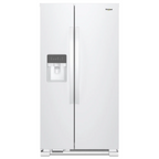 WHIRLPOOL WRS315SDHM side by side freestanding refrigerator