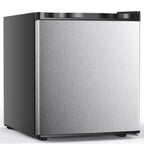 KNDKO 1.2Cu.ft Upright Freezer, Mini Freezer with Reversible Door, Perfect for Home/Office/Dorm, Black