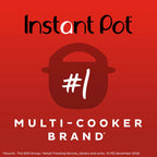 Instant Pot 6Qt RIO Chef Series 7-in-1 Multi-Cooker, Pressure Cooker, Slow Cook, & More, Black