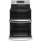 GE? 30" Free-Standing Electric Double Oven Convection Range