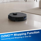 ECOVACS DEEBOT N20 PRO Robot Vacuum Cleaner and Mop,8000Pa Strong Suction, ZeroTangle Brush, Vibrating Mopping System, 300 Minutes Runtime