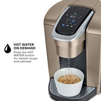 Keurig K-Elite Single-Serve K-Cup Pod Coffee Maker, Brushed Slate