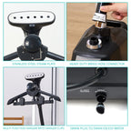 True & Tidy? SX3 Heavy-Duty Industrial Garment Steamer with Foot Pedal Control and 3 Steam Settings