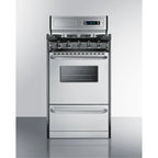 20" Wide Gas Range, Sealed Burners