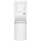 Whirlpool WET4024HW 24 inch White Electric Washer/Dryer Stacked Laundry Center