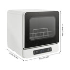 590W Modern Countertop Dishwasher, Compact Dishwasher, Household Kitchen Mini Dishwasher