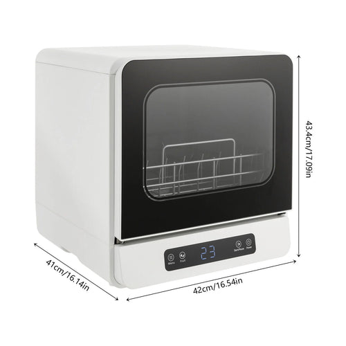 590W Modern Countertop Dishwasher, Compact Dishwasher, Household Kitchen Mini Dishwasher