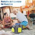 Paffenery 15 Quarts Car Cooler Plug in, 16L Small Electric Cooler, 12V Mini Car Fridge Portable Refrigerator for Camping