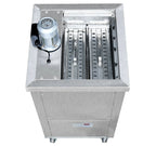 Kolice Commercial Slim Molds Popsicle Ice Cream Machine,Ice Bars, Ice Pops Maker-2 Mold Included