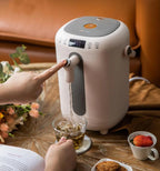 Bear Water Boiler, Electric Hot Water Pot, Safety Lock, Instant Heating for Coffee & Tea, Auto-Shutoff & Boil Dry Protection, 3.0L, Pink