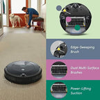IRobot Roomba 692 Robot Vacuum - Wi-Fi Connectivity, Personalized Cleaning Recommendations, Works with Alexa, Good for Pet Hair, Carpets, Hard Floors,