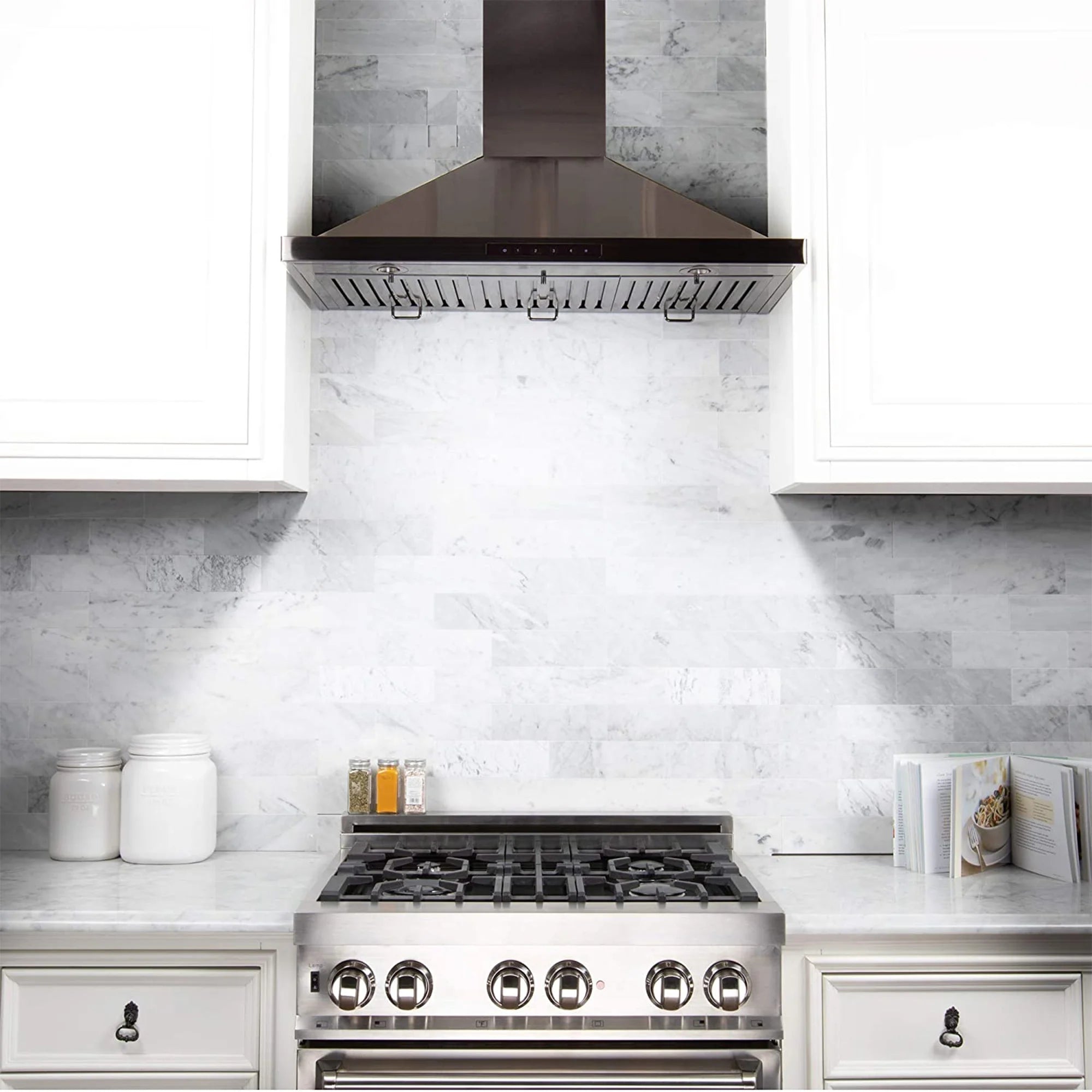 ZLINE BSKBN-30 30 Inch Wall Mount Range Hood in Black Stainless Steel
