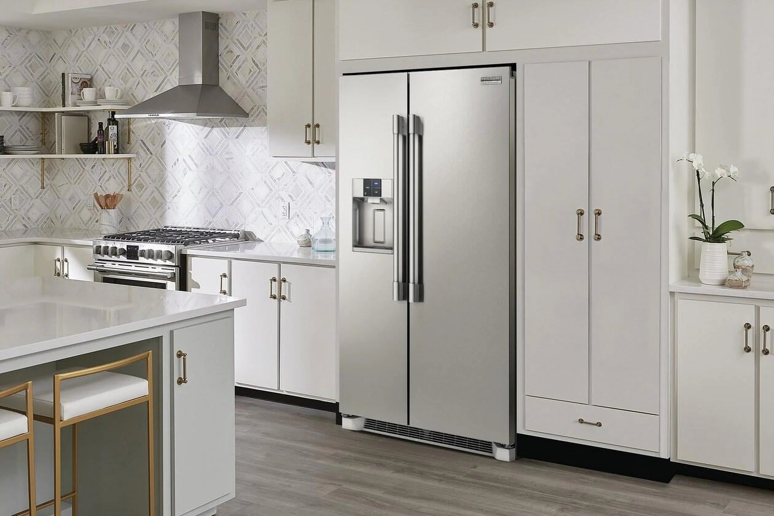 FRIGIDAIRE PRSC2222AF side by side freestanding refrigerator