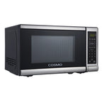 Cosmo 5 Piece Kitchen Appliance Package With 36" Electric Cooktop 24" Single Electric Wall Oven 17.3" Countertop Microwave French Door Refrigerator & 24" Built-in Fully Integrated Dishwasher