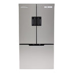 Norcold LED Temperature Controls Stainless Steel Black Frame Refrigerator