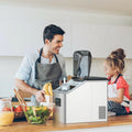 Kadyn Countertop Ice Maker, Ice Machine, Portable Ice Maker, 48 lbs Stainless Self-Clean Ice Maker with LCD Display