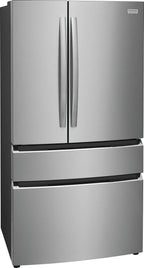 Frigidaire Gallery 22 Cu Ft 4-Door French Door Refrigerator, Stainless steel