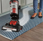Eureka Bagless Upright Vacuum, Max Swivel Pro, Pet Friendly , Powerful Suction, Whole Home Cleaning, with Turbo Pet & Crevice Tool, Swivel Steering , Extended Reach, LED , Lightweight, NEU351, Red
