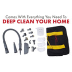 Vapamore MR-75 Amico Handheld Professional-Grade Steam Cleaner for Upholstery, Bathrooms, Cars, and More