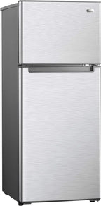 2-Gig RC-2450SLG 4.5 cu. ft. Compact Mini Refrigerator with Top Mount Freezer