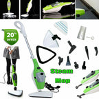 All-in-One 10-in-1 Steam Cleaner for Hardwood Floors, Tiles, Carpets, and Windows