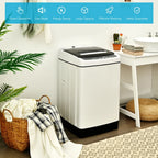 Kadyn 1.5 cu ft Full-Automatic Washing Machine with Stainless Steel Inner Barrel