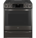GE APPLIANCES PGS930BPTS slide in gas range