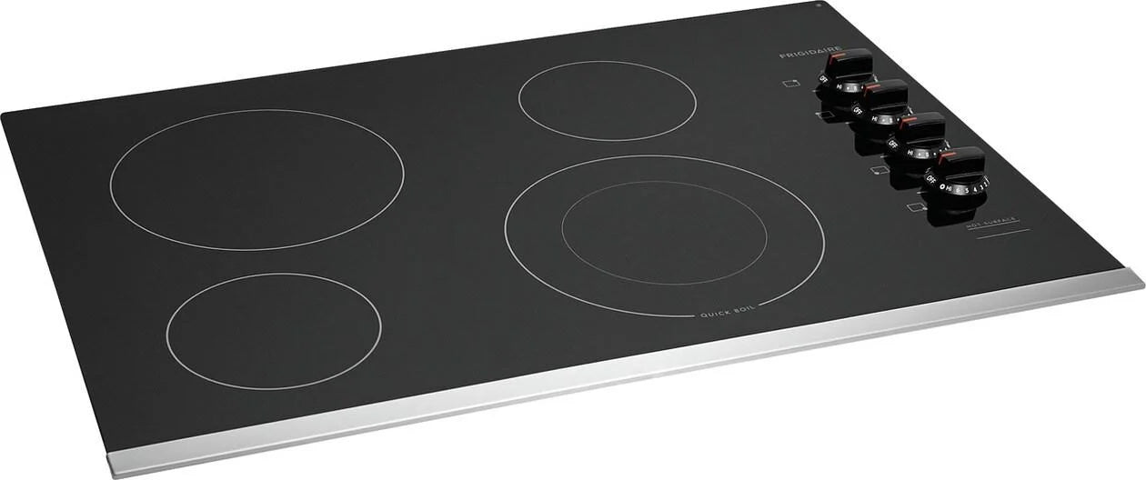 Frigidaire FFEC3025UB Electric Cooktop, 30", Black.