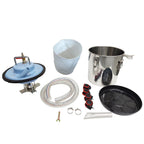 Industrial Pneumatic Vacuum Cleaner Dust Suction Machine Stainless Steel Cleaner 20L Capacity