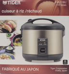 Tiger Rice Cooker/Warmer Stainless Steel 10 Cups